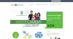 Desktop Screenshot of irpiniambiente.it